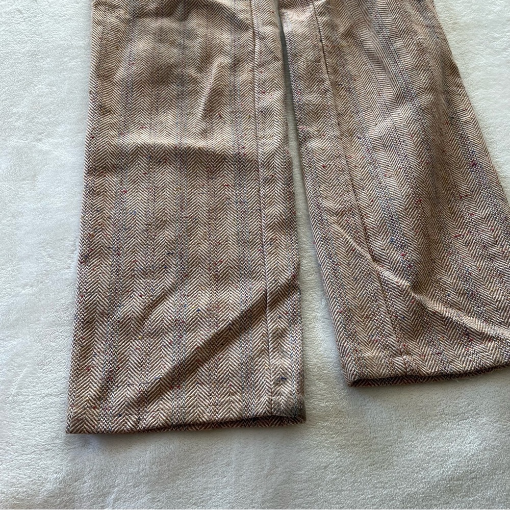 Vintage Y2K Low Rise Tweed Plaid Trousers - Picture 9 of 9